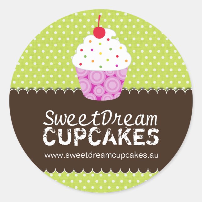 Pegatinas decorativos del chef de repostería (Anverso)