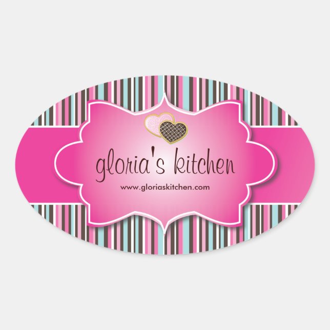 Pegatinas decorativos del precio de la panadería (Anverso)