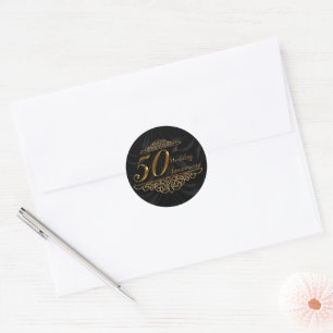 pegatinas del 50° Aniversario del Boda