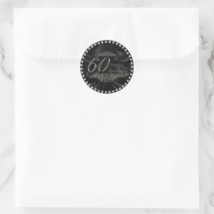 pegatinas del 60° Aniversario del Boda