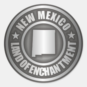 Pegatinas del acero de New México