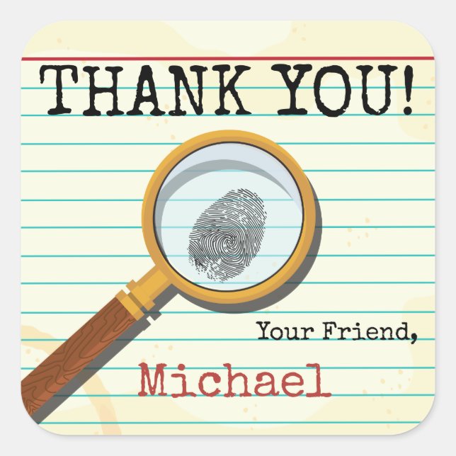 Pegatinas del agente espía secreto (Anverso)