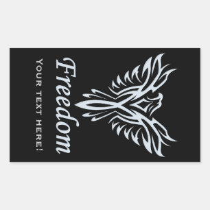 pegatinas del águila de la libertad personalizado