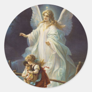 Pegatinas del ángel de guarda del Victorian