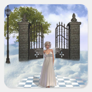 Pegatinas del ángel de los cielos