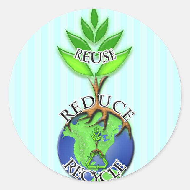 Pegatinas del árbol en la cima de las raíces de la (Anverso)