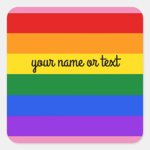 Pegatinas del arco iris número 1