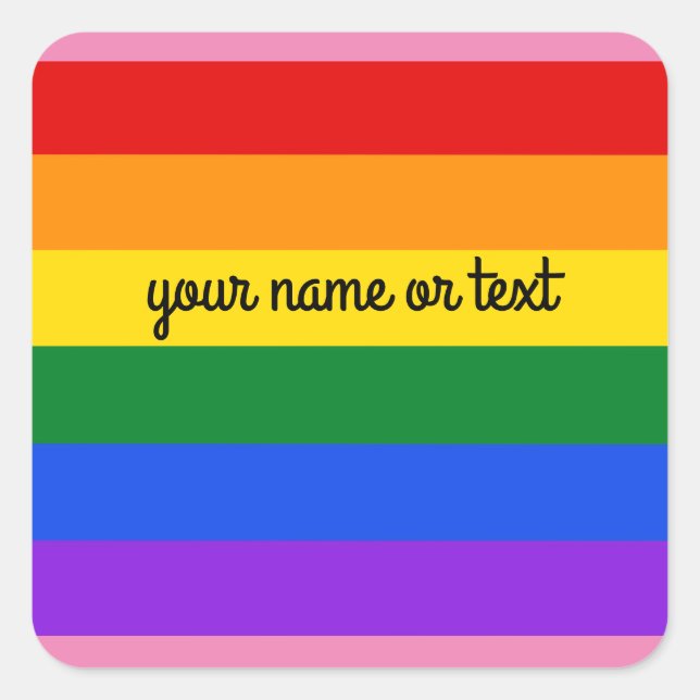 Pegatinas del arco iris número 1 (Anverso)