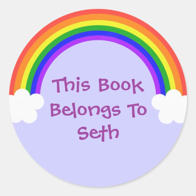 Pegatinas del arcoiris (Anverso)