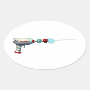 Pegatinas del arma del laser del espacio