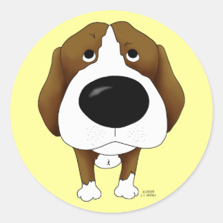 Pegatinas del beagle