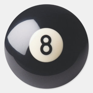 Pegatinas del billar 8-Ball de los billares