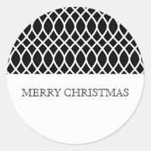 Pegatinas del Black Elegent Lattice Holiday