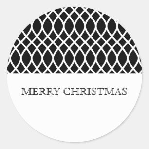 Pegatinas del Black Elegent Lattice Holiday