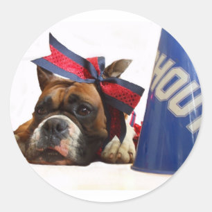 Pegatinas del boxeador animador