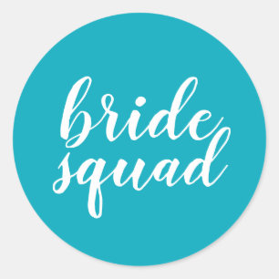 Pegatinas del Bride Squad (hoja de 20)