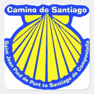 Pegatinas del Camino de Santiago