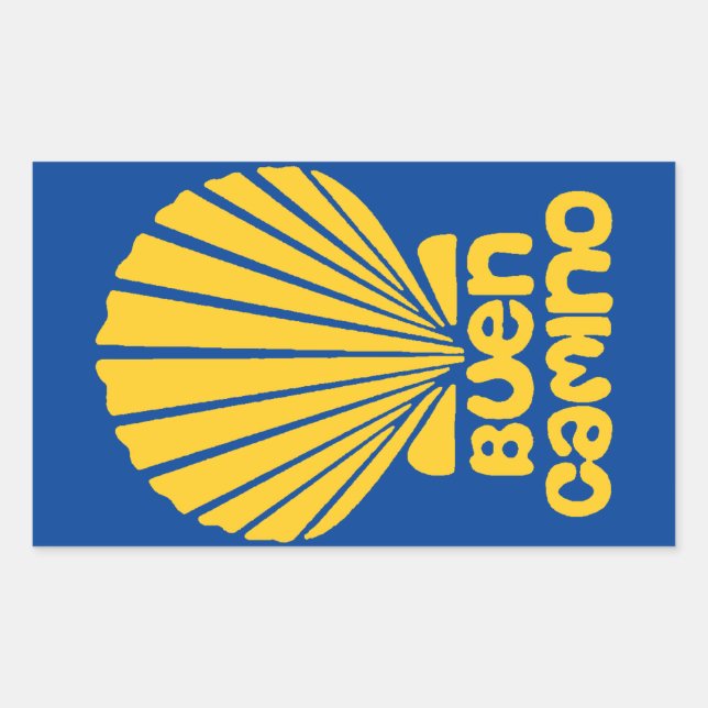 Pegatinas del Camino de Santiago (Anverso)