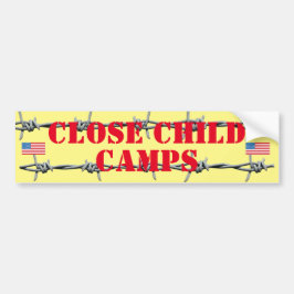 Pegatinas del campo de detención del niño