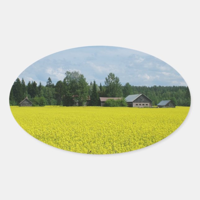 Pegatinas del campo de Finlandia (Anverso)