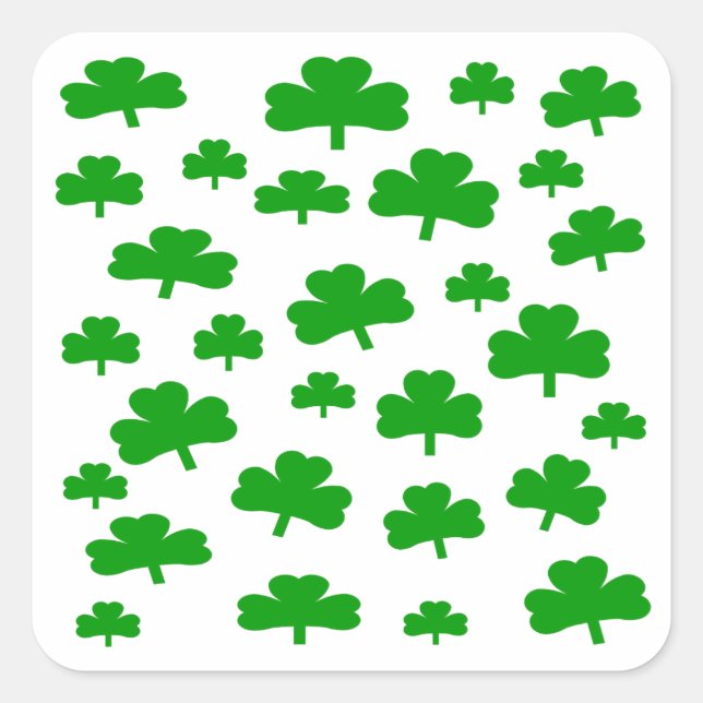 Pegatinas del Campo de Shamrock (Anverso)