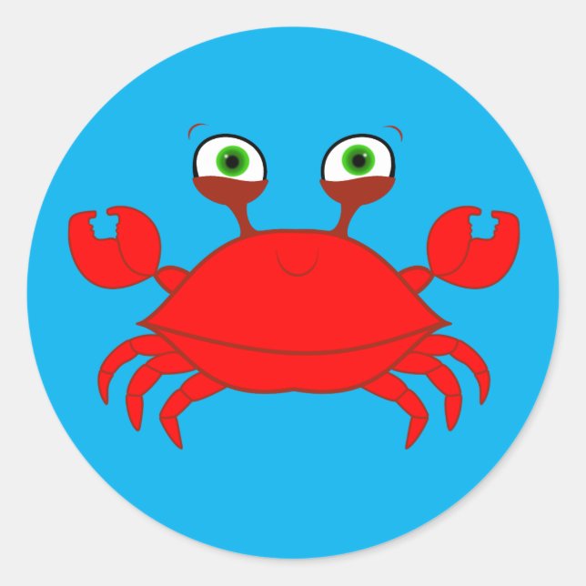 Pegatinas del Cangrejo Rojo (Anverso)