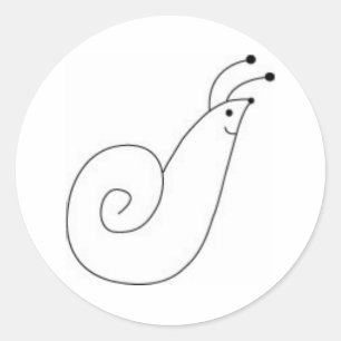 Pegatinas del caracol