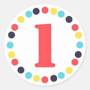 Pegatinas del Carnaval {Círculo}