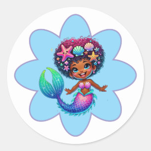 Pegatinas del Chica de Sirenas