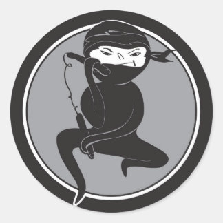 PEGATINAS del Cinturón Negro de NInja