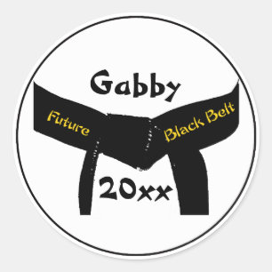 Pegatinas del Cinturón Negro para el futuro de las