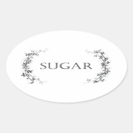 Pegatinas del Classic Vine Design Sugar Jar Labs