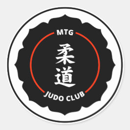 Pegatinas del Club de Judo MTG (paquete de 6)