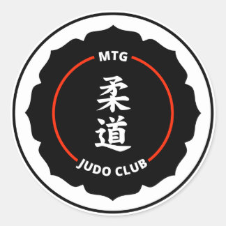 Pegatinas del Club de Judo MTG (paquete de 6)