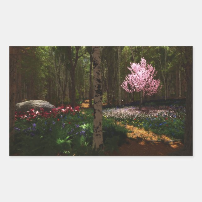 Pegatinas del Concierto del Árbol de Cerezo (Anverso)