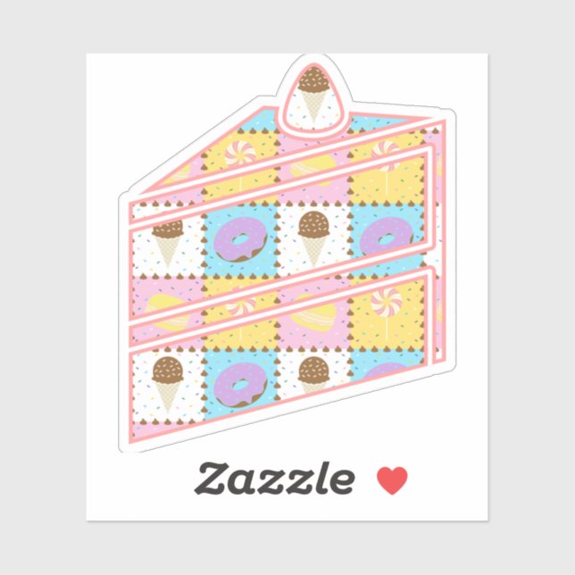 Pegatinas del Concurso de Alegría Dulce (Hoja)