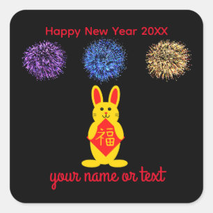 Pegatinas del Conejo Afortunado #2-2