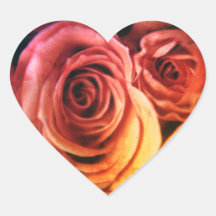 Pegatinas del corazón