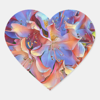 Pegatinas del corazón