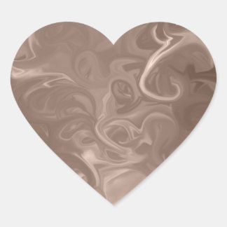 Pegatinas del corazón abstractos
