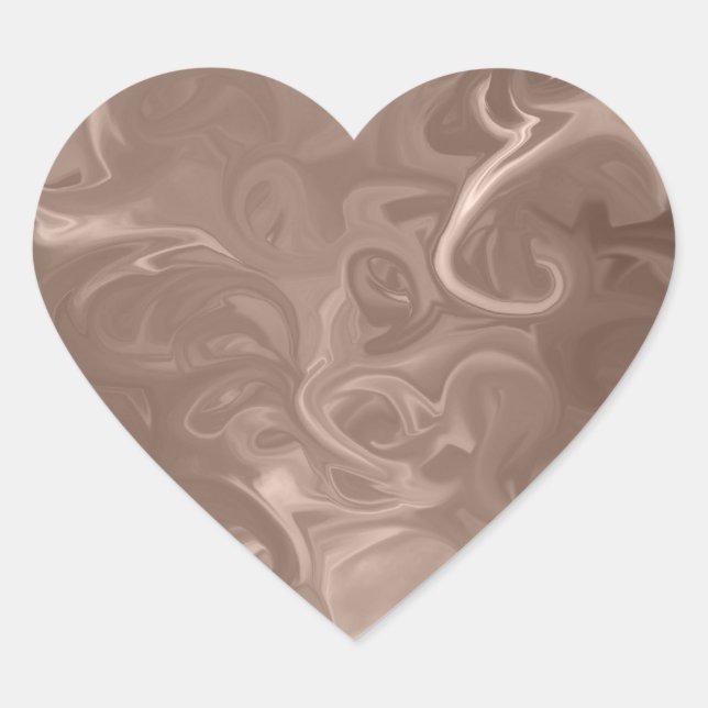 Pegatinas del corazón abstractos (Anverso)