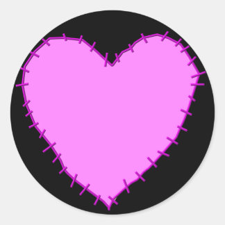 Pegatinas del corazón con puntas de KRW