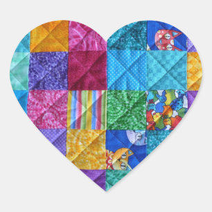 pegatinas del "Corazón de Trabajo"
