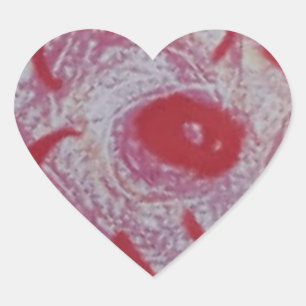 Pegatinas del corazón Rosa