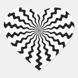 Pegatinas del corazón roto