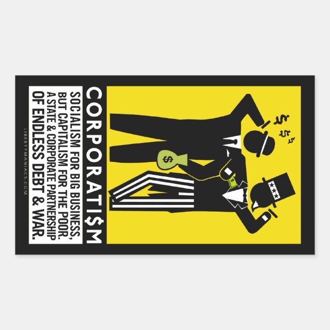 Pegatinas del corporativismo (Anverso)