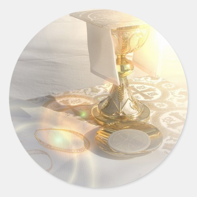 Pegatinas del Cuerpo de Cristo (Anverso)