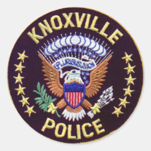 Pegatinas del Departamento de Policía de Knoxville