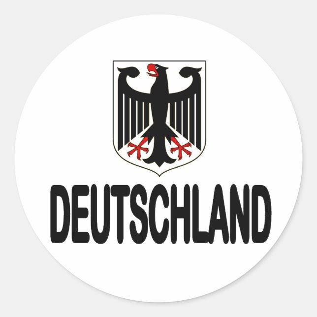 Pegatinas del Deutschland Soccer Fußball Eagle (Anverso)