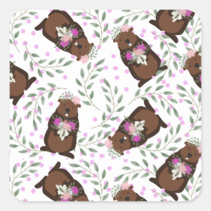 Pegatinas del Día de la Marmota